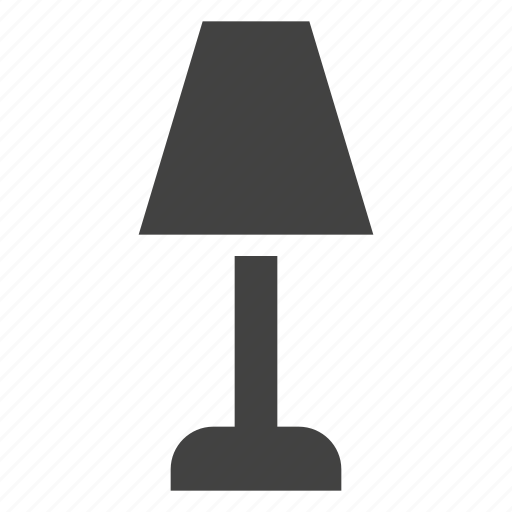 Interior, lamp, light, lighting, table icon - Download on Iconfinder