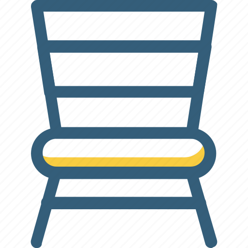Chair, decoration, furniture, home decor, sit, sit down icon - Download on Iconfinder