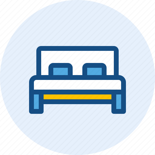 Bed, furniture, bedroom, living room icon - Download on Iconfinder