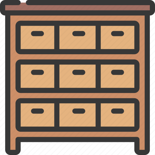 Chest, of, drawers, household, home icon - Download on Iconfinder
