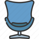 modern, chair, household, home, seat