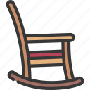 rocking, chair, household, home, seat