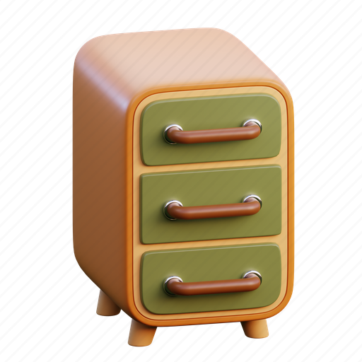 Cabinet, furniture, sink, chair, interior, households, furnishings 3D illustration - Download on Iconfinder