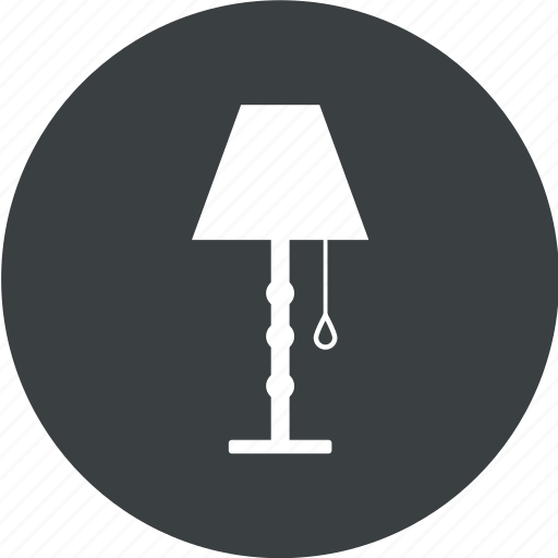 Desk lamp, desk light, lamp, lamp light, table icon - Download on Iconfinder