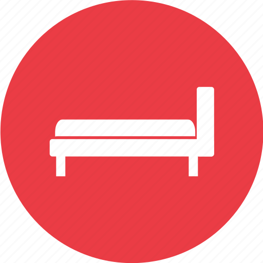 Bed, cot, couch, rest, single bed icon - Download on Iconfinder