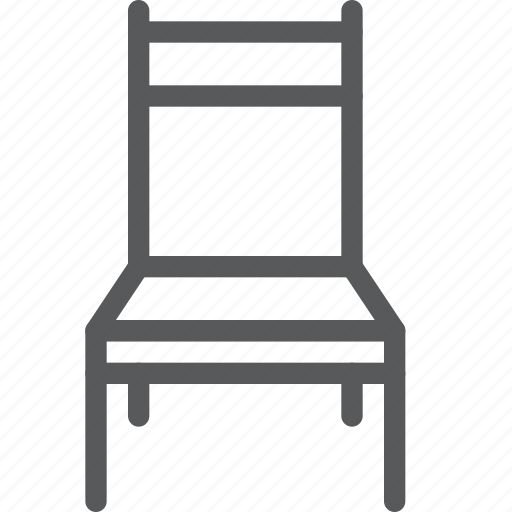 Chair, furniture, interior, rest, simple, sit, house icon - Download on Iconfinder