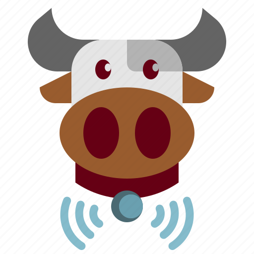 Cow, microchip, milk, smartfarm, farming icon - Download on Iconfinder
