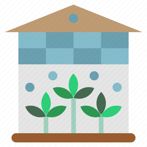 Greenhouse, smartfarm, agriculture, plant, building icon - Download on Iconfinder
