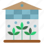 greenhouse, smartfarm, agriculture, plant, building 