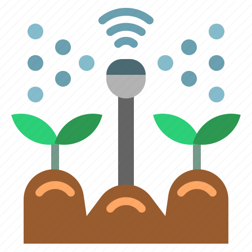 Sprinkler, irrigation, smartfarm, watering, farmingandgardening icon - Download on Iconfinder