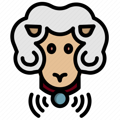 Sheep, lamb, microchip, farm, farmingandgardening icon - Download on Iconfinder