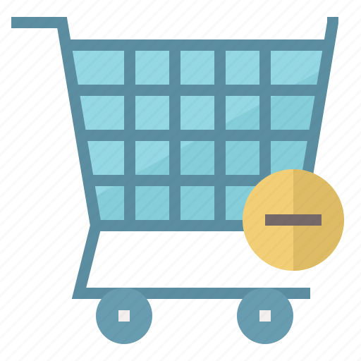 Cart, item, minus, remove, shopping icon - Download on Iconfinder