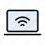 internet, signal, wifi, laptop, computer 