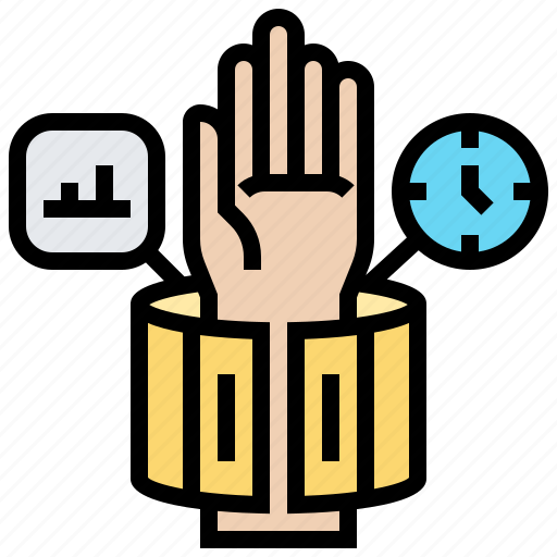 Flexible, gadget, smartwatch, wearables, wristband icon - Download on Iconfinder