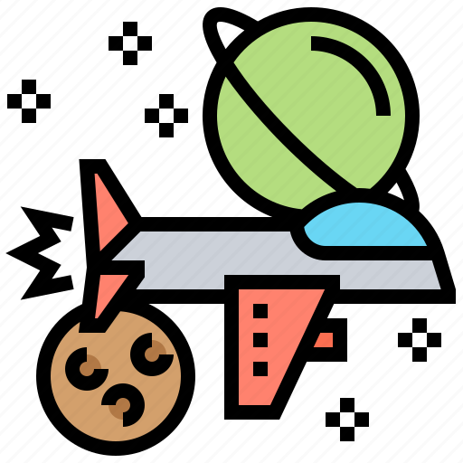 Planet, shuttle, space, tourism, travel icon - Download on Iconfinder