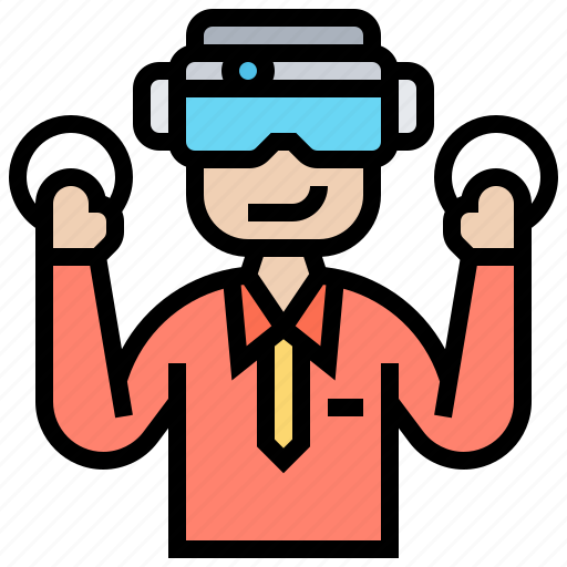 Gadget, gamer, reality, technology, virtual icon - Download on Iconfinder