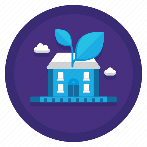 Building, eco, house, real estate icon - Download on Iconfinder