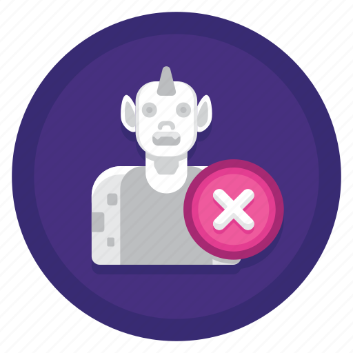 Allowed, mutants, no, sign icon - Download on Iconfinder