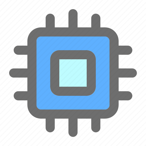 Chip, cpu, device, gadget, hardware, processor icon - Download on Iconfinder