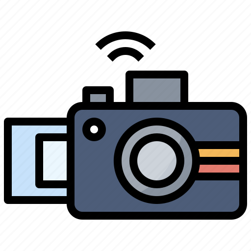 Camera, electronics, photo, polaroid, technology, vintage icon - Download on Iconfinder