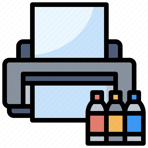 Electronics, paper, printer, printing, technology icon - Download on Iconfinder