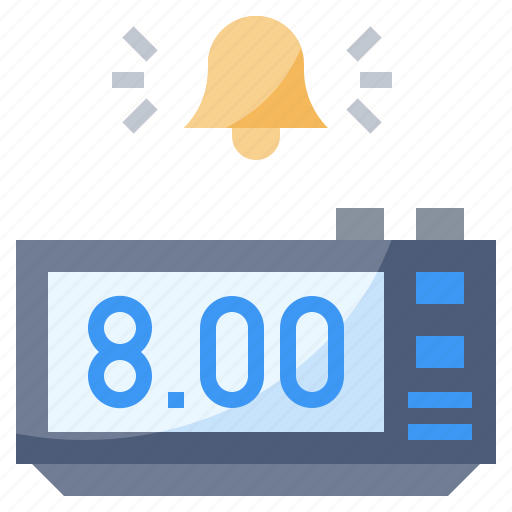 Alarm, and, clock, date, time, tools, utensils icon - Download on Iconfinder