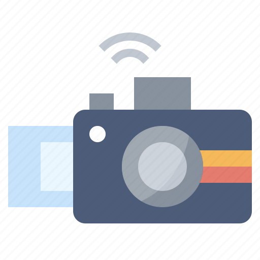 Camera, electronics, photo, polaroid, technology, vintage icon - Download on Iconfinder