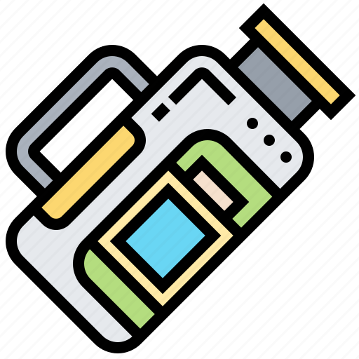 Camera, clip, footage, record, video icon - Download on Iconfinder