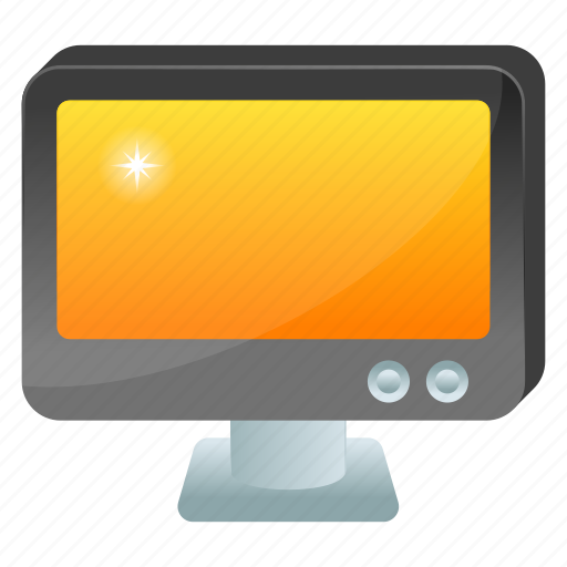 Lcd, monitor, computer, desktop, pc icon - Download on Iconfinder