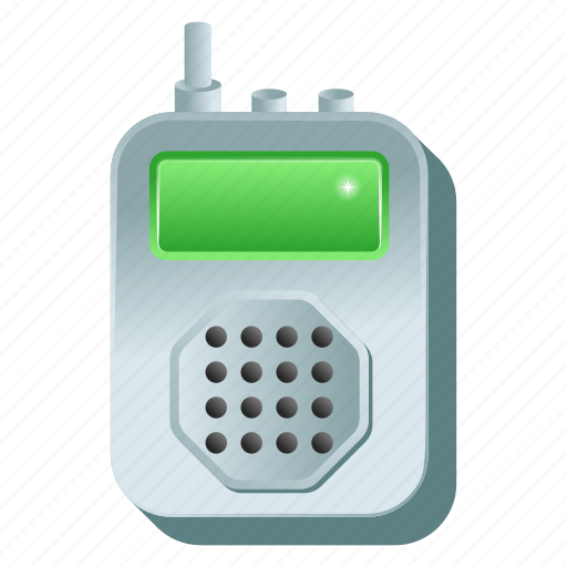 Radiotelephone, walkie talkie, communication device, handheld device, radio transmitter icon - Download on Iconfinder