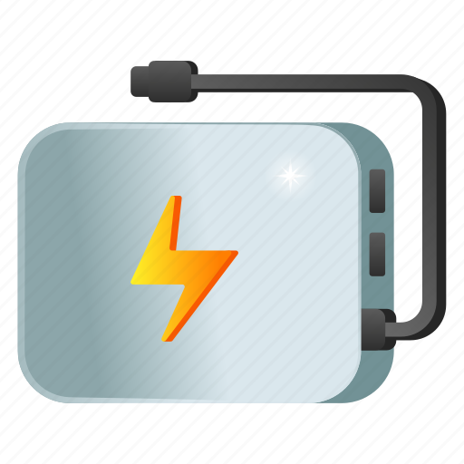 Charging bank, power bank, portable charger, portable battery, usb charging icon - Download on Iconfinder