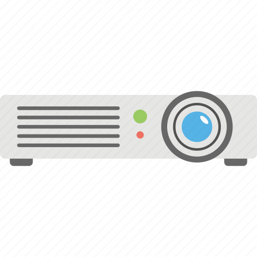 Led projector, media gadget, multimedia, presenting device, projector icon - Download on Iconfinder