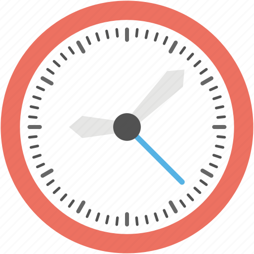Analog clock, clock, hour clock, time clock, wall clock icon - Download on Iconfinder