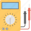amp meter, analog voltmeter, multimeter, voltage, voltmeter 