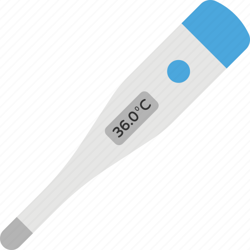 Clinical thermometer, digital thermometer, electric thermometer, medical thermometer, temperature icon - Download on Iconfinder