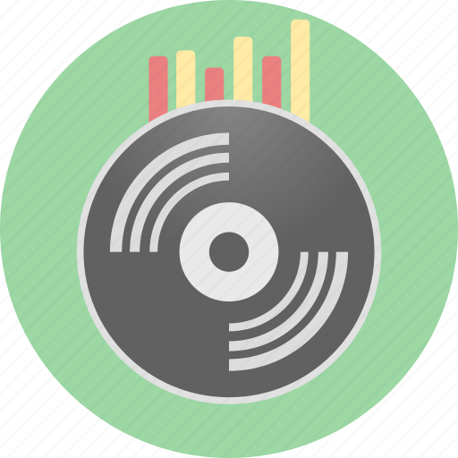 Vinyl, audio, disc, music, player, sound, volume icon - Download on Iconfinder
