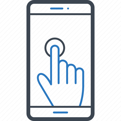 Gesture, mobile, phone, screen, touch icon - Download on Iconfinder