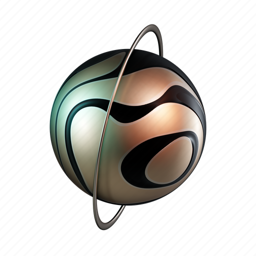 Uranus, space, planet, astronomy, ring icon - Download on Iconfinder