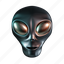 alien, head, avatar, ufo, creature 