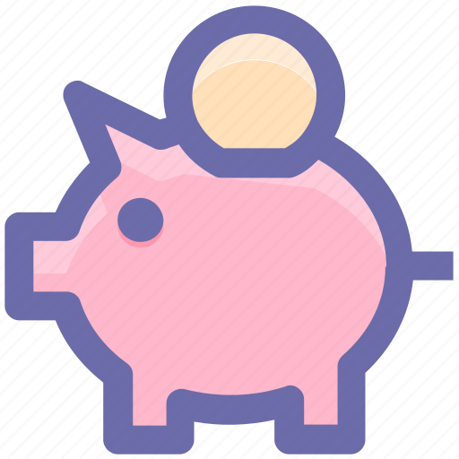 Bank, coins, credit, money bank, piggy, piggy bank, saving icon - Download on Iconfinder