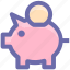bank, coins, credit, money bank, piggy, piggy bank, saving 