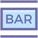 bar, food and drink, law, media and entertainment, science and computer, science and computing 