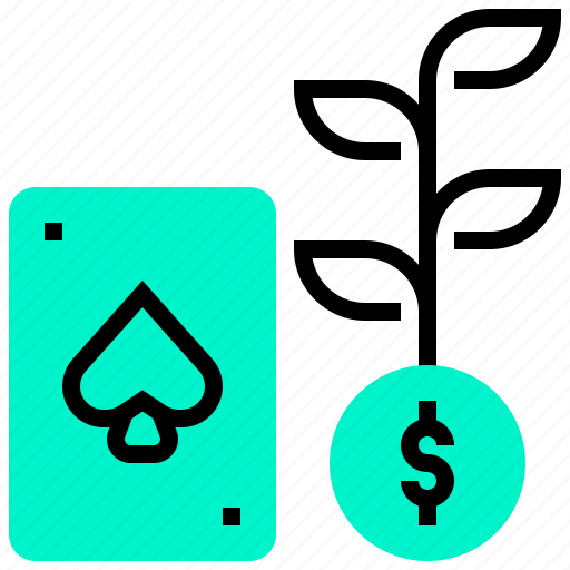 Casino, gambling, growth, lucky, risk icon - Download on Iconfinder