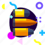 adaptive, bullet, game, ios, isolated, material design 