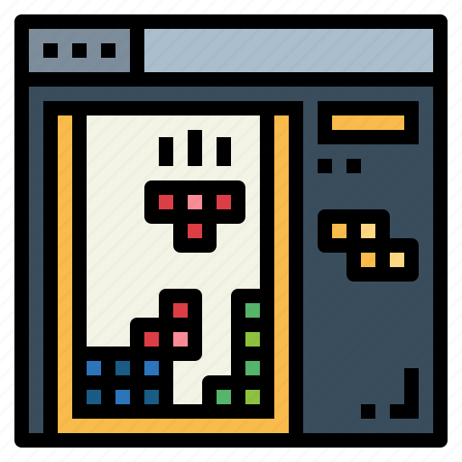 Game, puzzle, rectangles, tetris, video icon - Download on Iconfinder