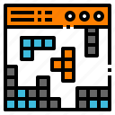 arcade, block, game, puzzle, tetris 