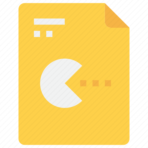 Document, file, game, pacman icon - Download on Iconfinder
