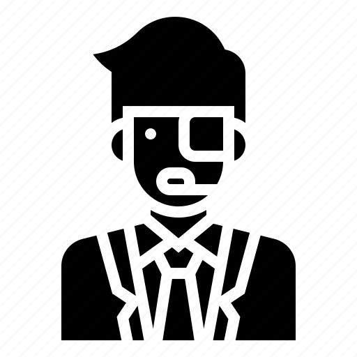Agent, avatar, character, detective, man, spy icon - Download on Iconfinder