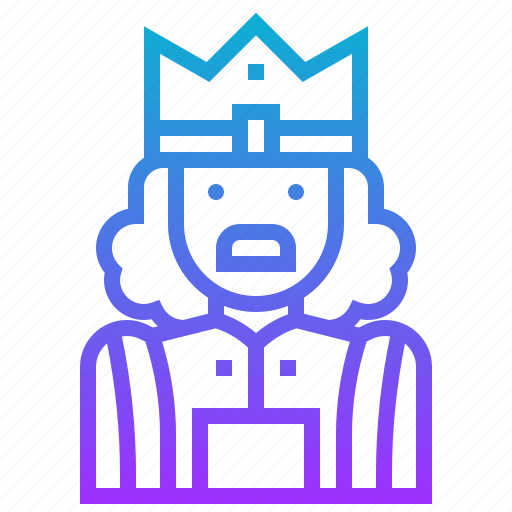 Avatar, character, crown, hero, king, man icon - Download on Iconfinder