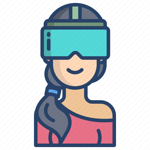 Goggles, woman icon - Download on Iconfinder on Iconfinder